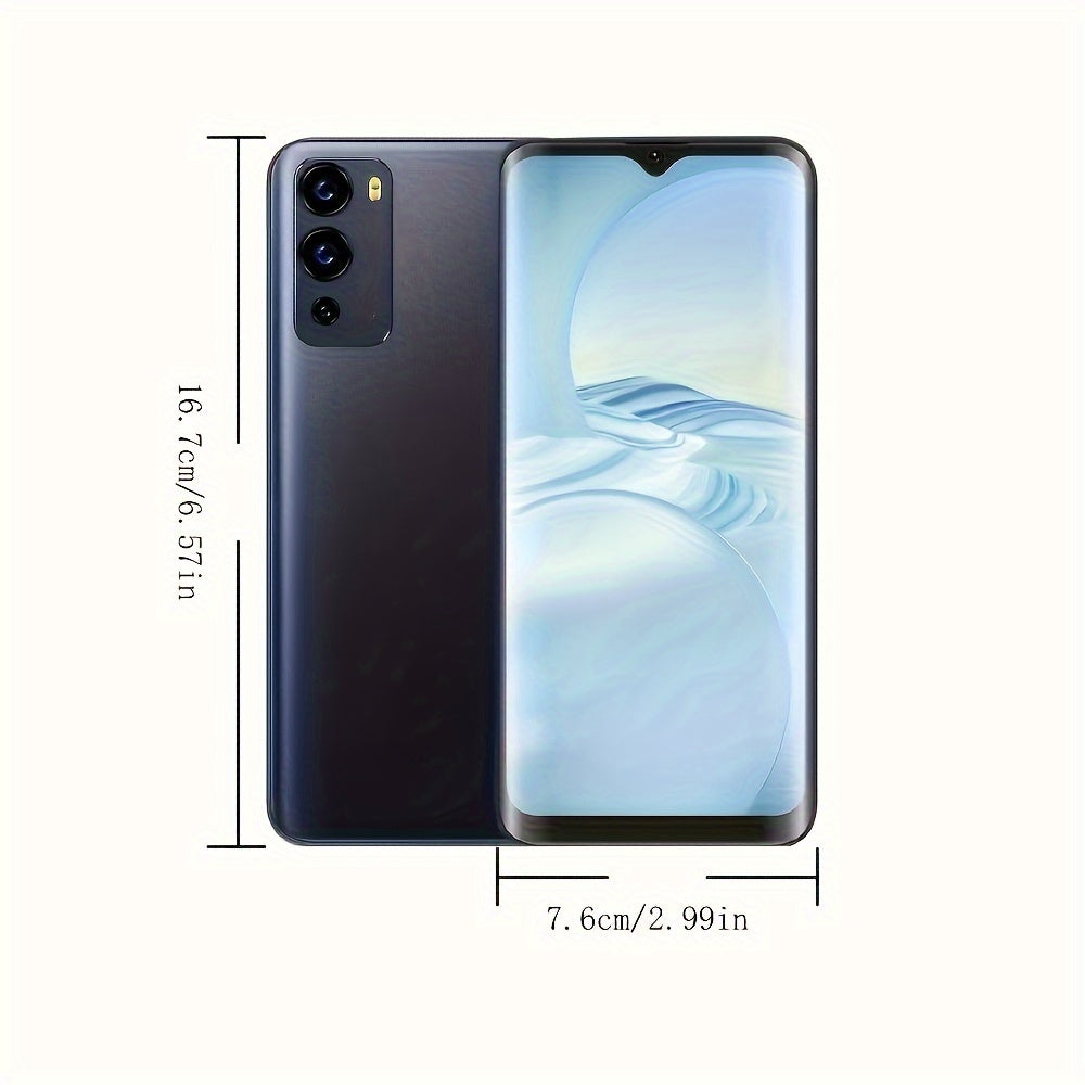 Stay powered and protected with this unlocked smartphone featuring a 6.56-inch screen, dual SIM card support, plus a protective case and charger included!
