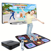 Experience interactive and fun workouts with this electric HD TV dance mat. With 20+ games, 200+ songs, and fitness features, this dancing step pad provides a fun way to keep fit and entertained at home.