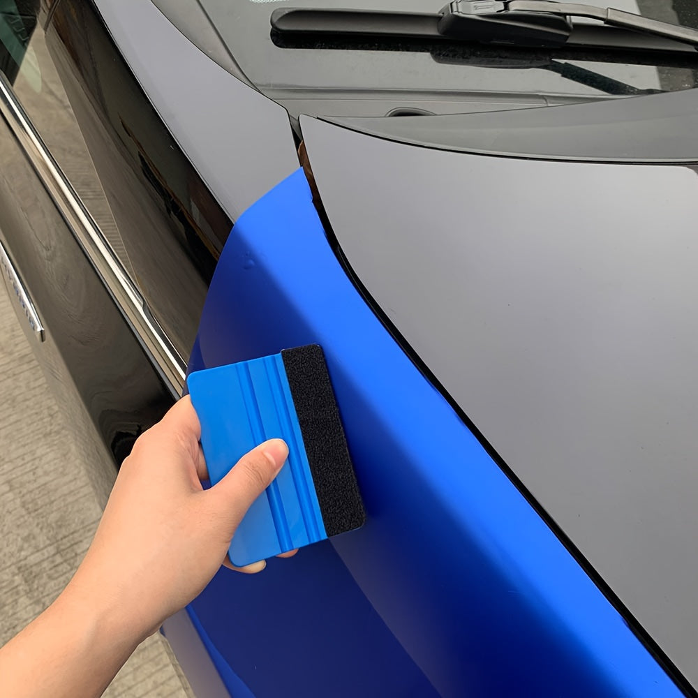 Complete Car Wrap Tool Kit with Replacement Blades - Scraper, Cutter & Bubble Removal for Vinyl Decals and Film Application