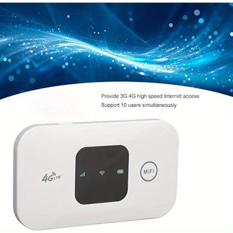 Stay connected on the go with this portable WiFi hotspot device—easy to use and perfect for internet access anywhere!