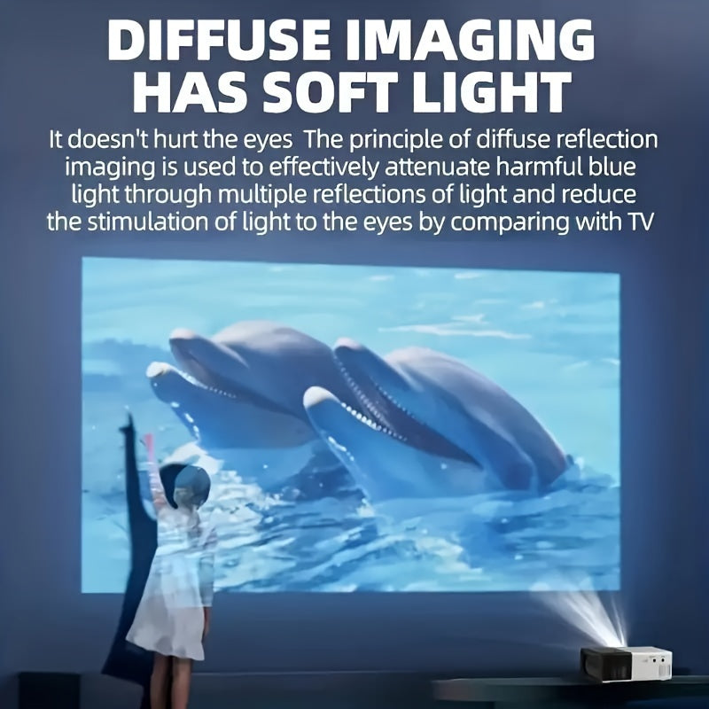 Enhance Your Movie, TV, And Gaming Experience With A Portable Movie Projector