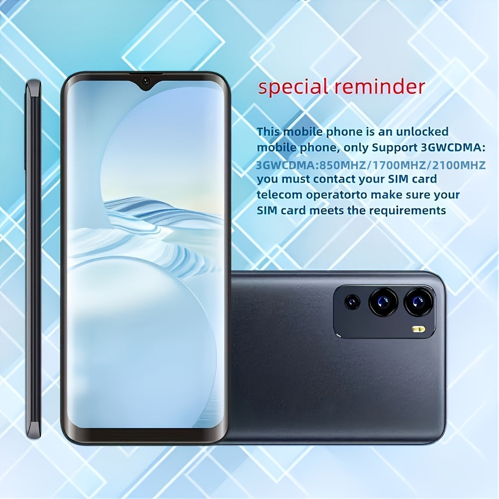 Stay powered and protected with this unlocked smartphone featuring a 6.56-inch screen, dual SIM card support, plus a protective case and charger included!