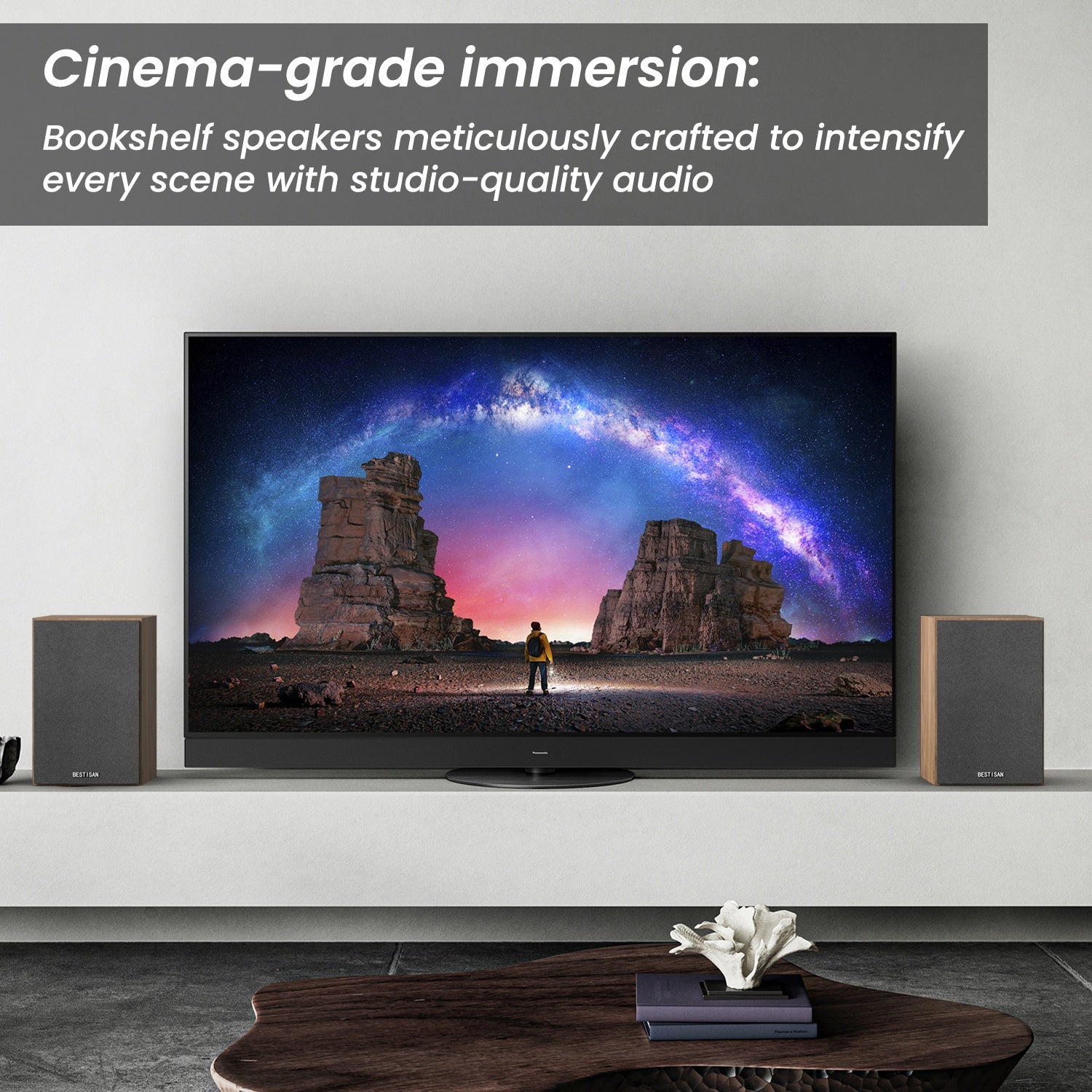 Bookshelf Wireless Speaker/Computer Speakers