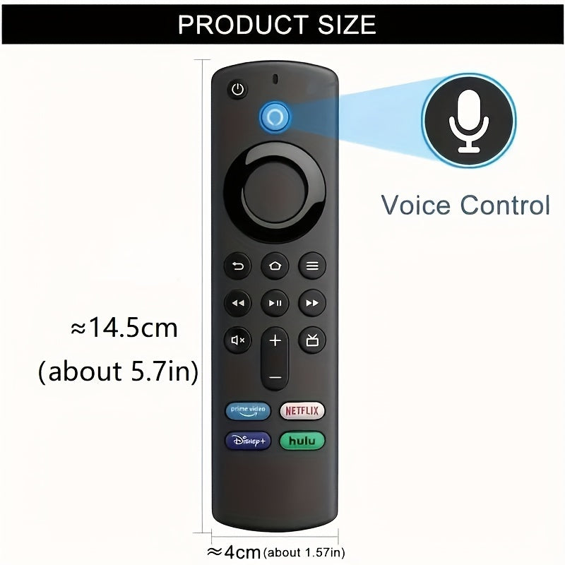 Upgrade your Amazon Fire TV Stick experience with the L5B83G voice replacement remote control. This advanced remote is compatible with Fire TV and offers convenient voice control for an enhanced viewing experience.