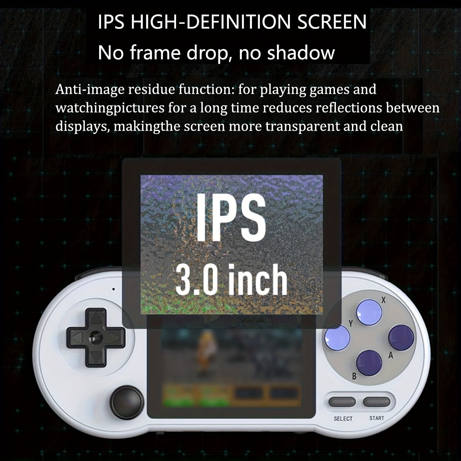 3.0 Inch Handheld Retro Gaming Console Classic Emulator