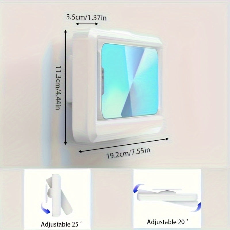 Keep your phone safe and handy with this 1pc shower phone holder—featuring 360° rotation, anti-fog high-sensitivity cover, and universal mount. Perfect for your bathroom, tub, kitchen, or wall!