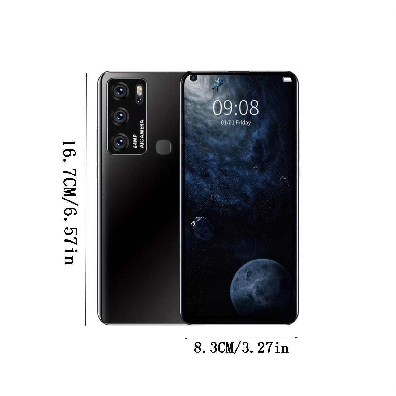 Stay connected with the Reno6 Pro smartphone—featuring 2GB RAM, 32GB storage, a 6.35-inch screen, and dual SIM card support for flexible use!