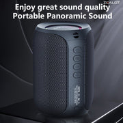 Enjoy your favorite tunes with these wireless outdoor portable subwoofer speakers, delivering rich sound and powerful bass for a great listening experience on-the-go.