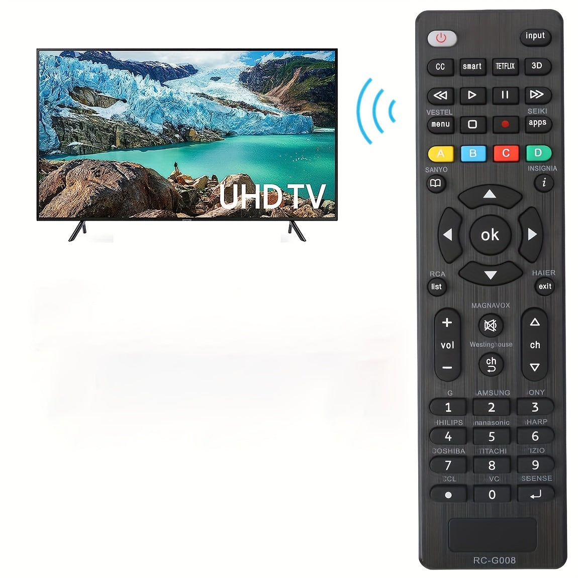 All-in-One Universal TV Remote Control