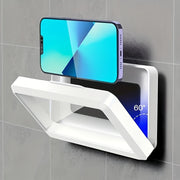Keep your phone safe and handy with this 1pc shower phone holder—featuring 360° rotation, anti-fog high-sensitivity cover, and universal mount. Perfect for your bathroom, tub, kitchen, or wall!