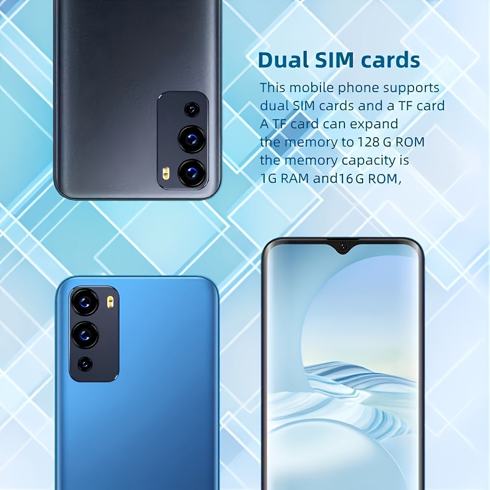 Stay powered and protected with this unlocked smartphone featuring a 6.56-inch screen, dual SIM card support, plus a protective case and charger included!