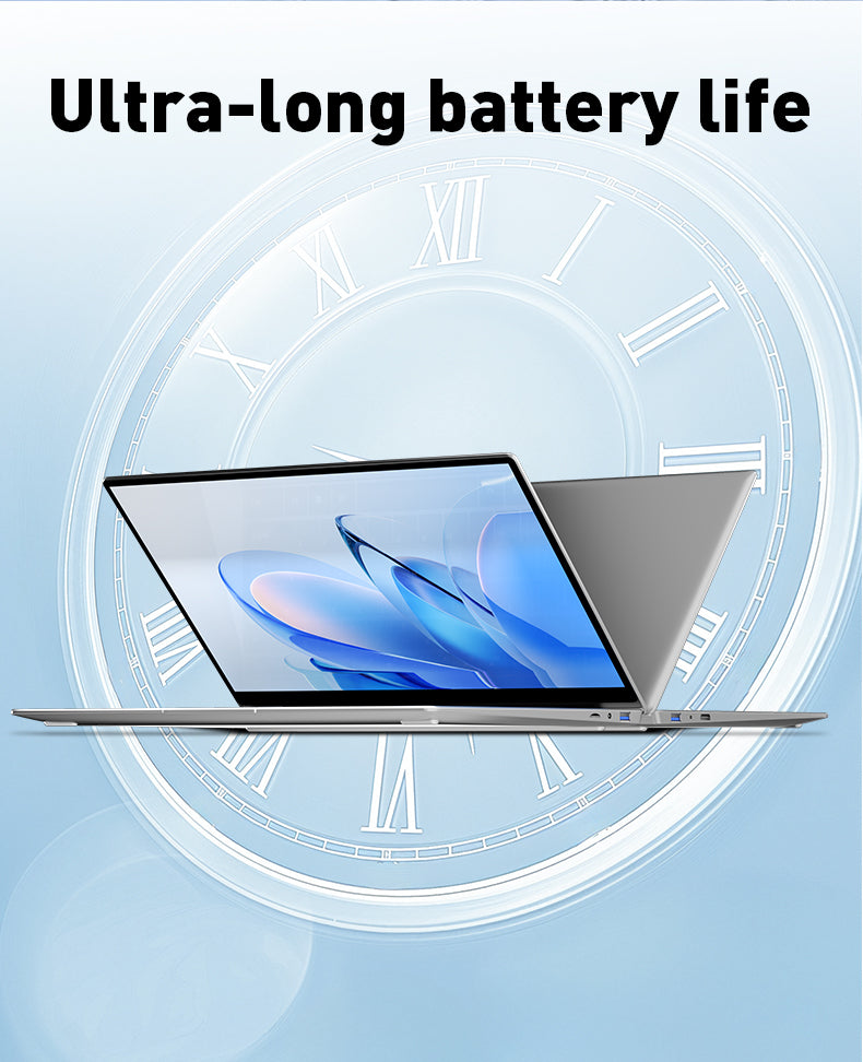 Laptop Intel Pentium N3700 16GB RAM 1024GB SSD Notebook 1920*1080 Resolution Windows 11 Unlock Computer Office Study gamer PC