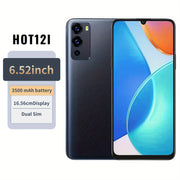 Stay powered and protected with this unlocked smartphone featuring a 6.56-inch screen, dual SIM card support, plus a protective case and charger included!