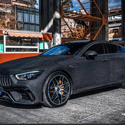 Elevate the look of your vehicle with this versatile universal fit PVC vinyl film. The diamond grain black car wrap adds a touch of style with its full body adhesive sticker, providing a sleek and modern appearance to your car.