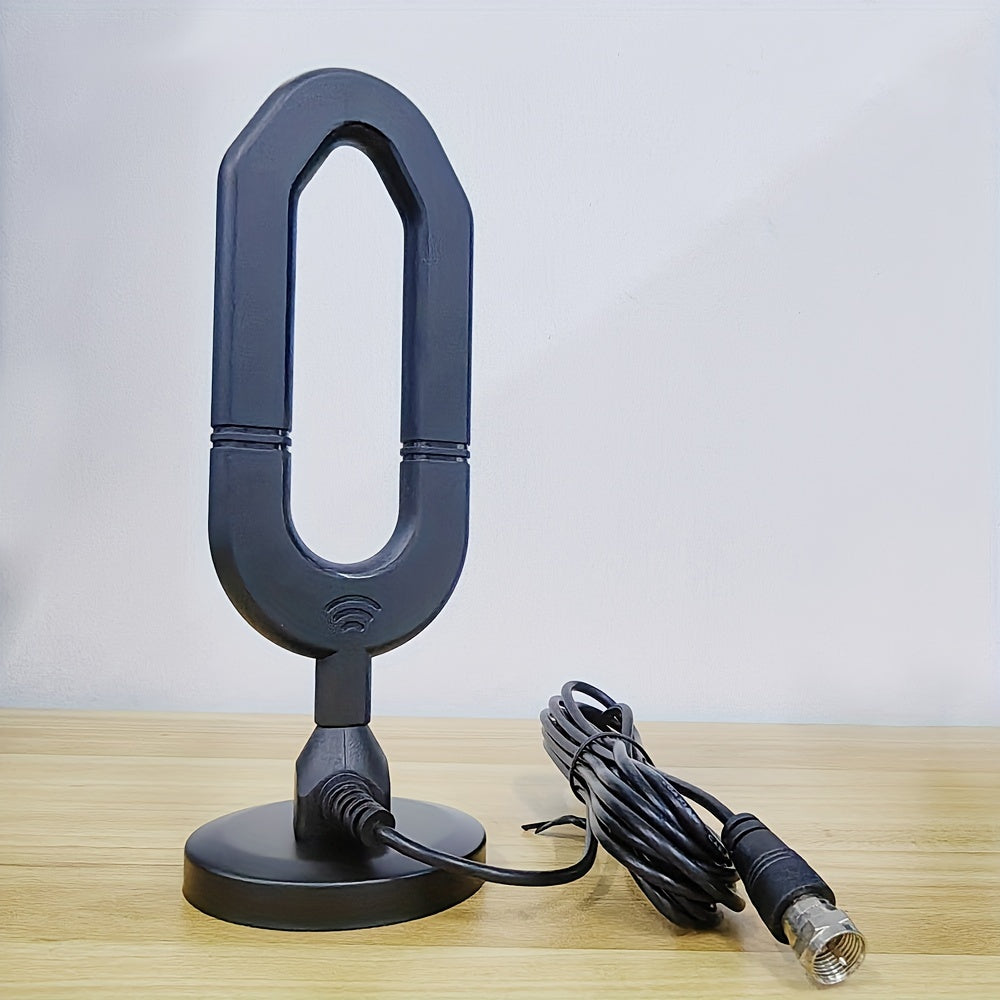 TV Antenna Pro 360° Reception 4K 1080P Compatible.