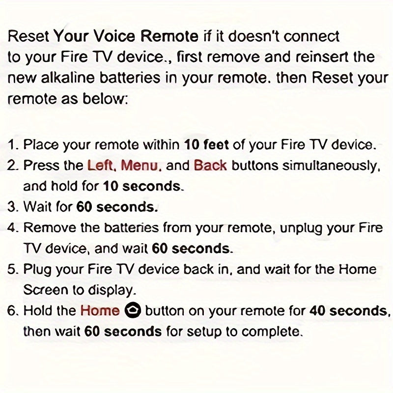 Upgrade your Amazon Fire TV Stick experience with the L5B83G voice replacement remote control. This advanced remote is compatible with Fire TV and offers convenient voice control for an enhanced viewing experience.