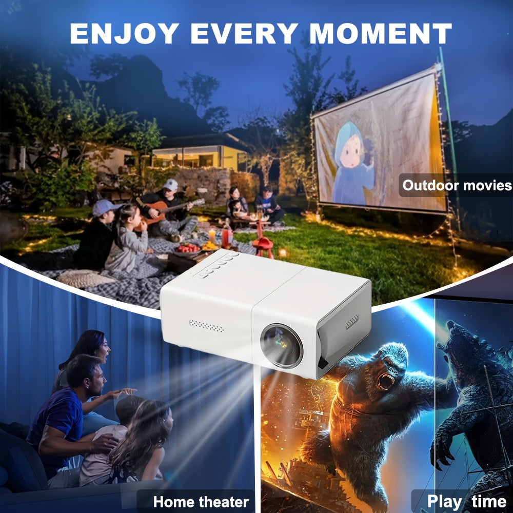 Enhance Your Movie, TV, And Gaming Experience With A Portable Movie Projector