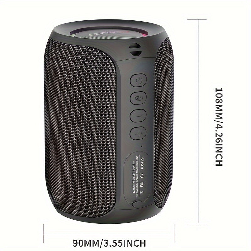 Enjoy your favorite tunes with these wireless outdoor portable subwoofer speakers, delivering rich sound and powerful bass for a great listening experience on-the-go.