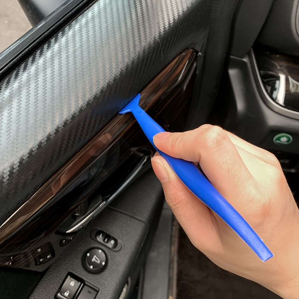 Complete Car Wrap Tool Kit with Replacement Blades - Scraper, Cutter & Bubble Removal for Vinyl Decals and Film Application
