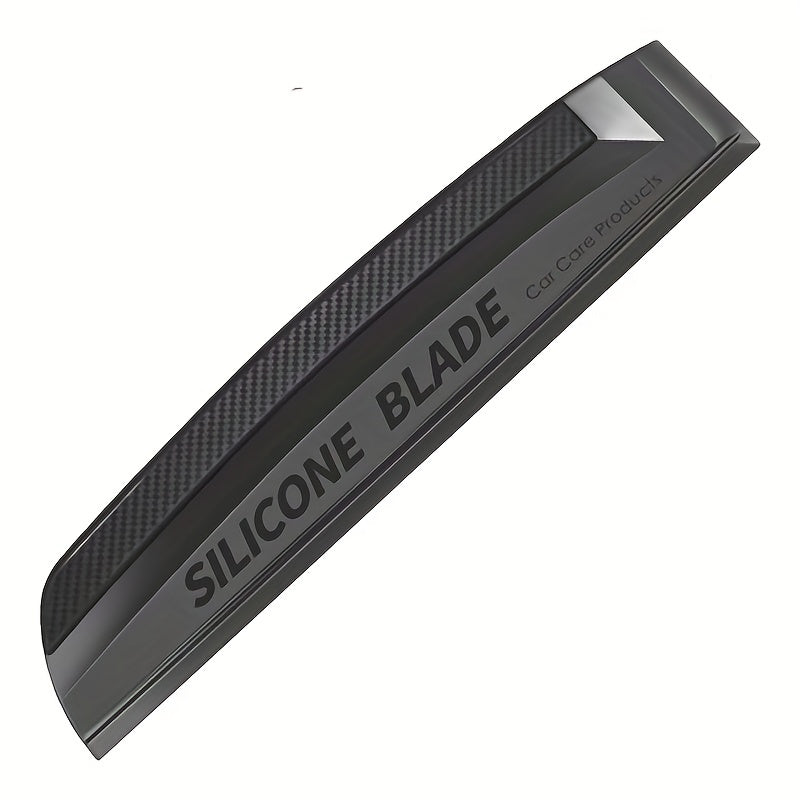 Soft-Grip Silicone Water Blade - Non-Scratch Car Wrap Tool for Water, Window, and Film Cleaning - Durable, Handy, and Easy-to-Use Squeegee Wiper and Scraping Accessory