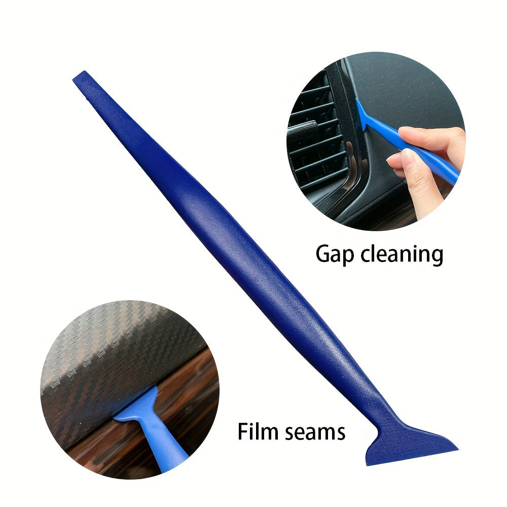 Complete Car Wrap Tool Kit with Replacement Blades - Scraper, Cutter & Bubble Removal for Vinyl Decals and Film Application