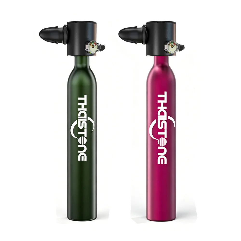 THAIITONEE-0.5L Mini Scuba Diving Tank, Backup Air Cylinder Emergency Rescue Pony Bottle