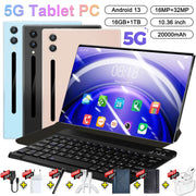 Original 5G Pad S30 16GB Ram 1TB Rom 10.36-inch 20000mAh Android 13.0 Bluetooth 14core WIFI Office GPS HD Tablet with keyboard