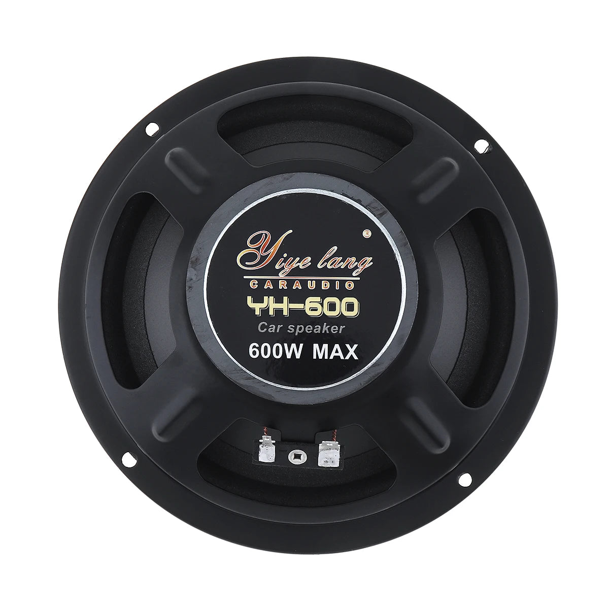 Car Audio Speaker 6 Inch 600W 2-Way Full Range Frequency Automotive Audio Loudspeaker Heavy Mid-bass Ultra-thin Modified Speaker