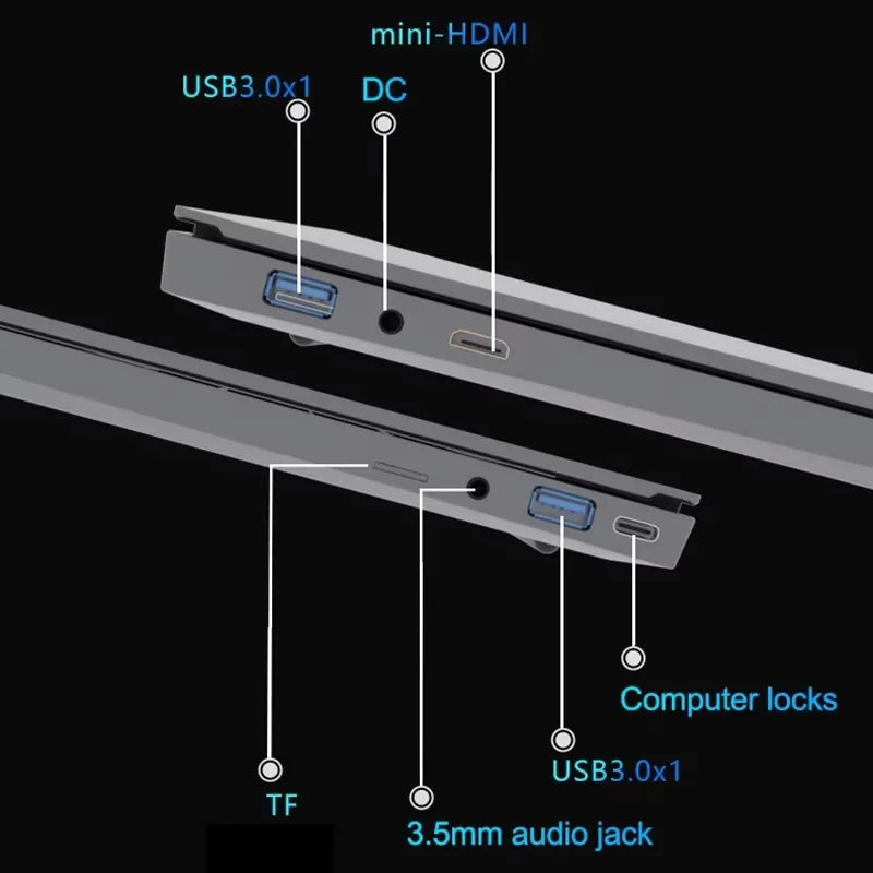 2026 Gaming Laptop Intel i9-10980HK/9900U Windows 11 Pro Office Study Computers 16GB RAM 1TB SSD Backlit Keyboad 15.6" Notebook