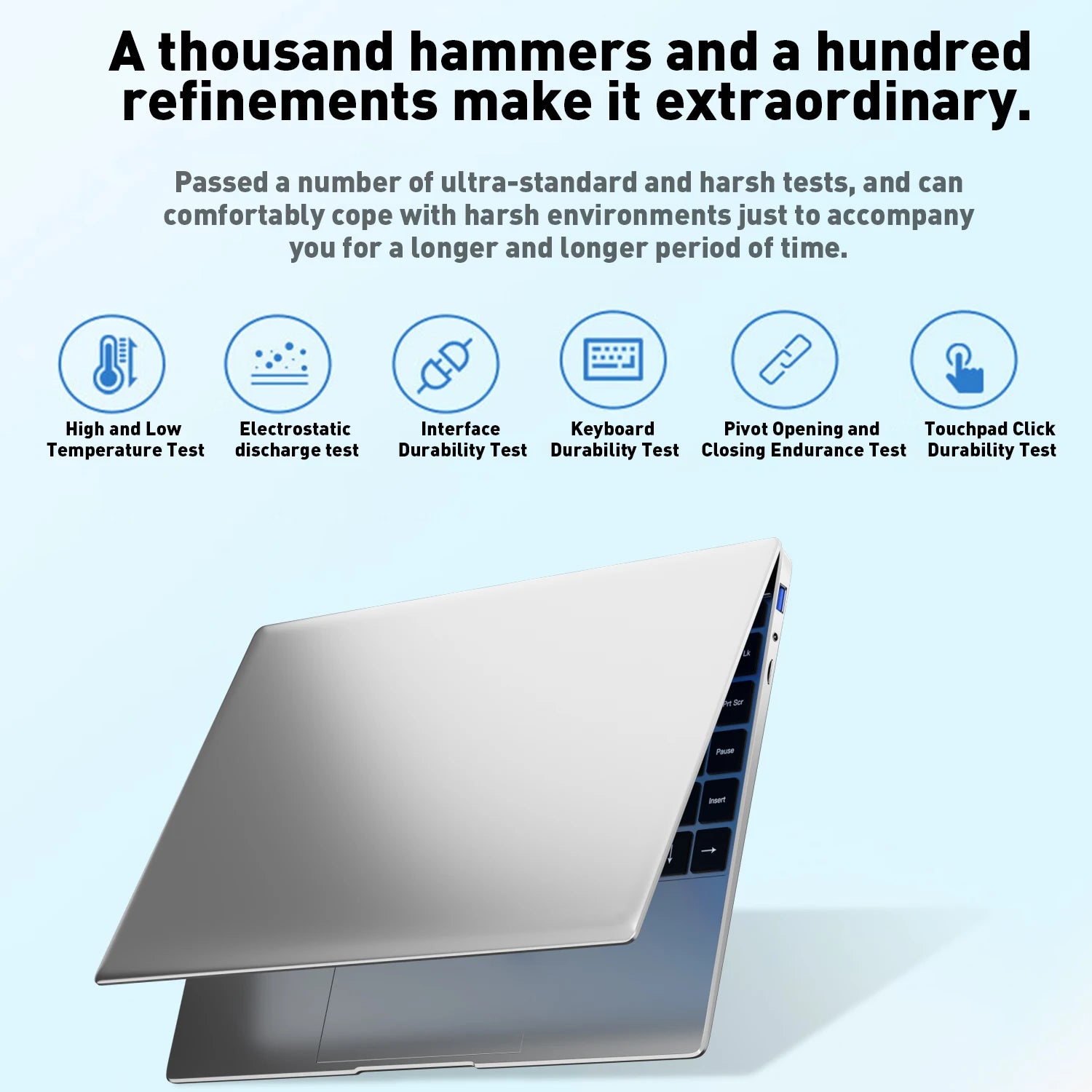 Laptop Intel Pentium N3700 16GB RAM 1024GB SSD Notebook 1920*1080 Resolution Windows 11 Unlock Computer Office Study gamer PC