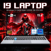 2026 Gaming Laptop Intel i9-10980HK/9900U Windows 11 Pro Office Study Computers 16GB RAM 1TB SSD Backlit Keyboad 15.6" Notebook