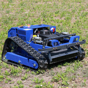 Slope Mower Remote Control, 9HP Tracked Robotic Lawn Mower, RC Crawler Radio Controlled Grass Cutter for Steep Terrain