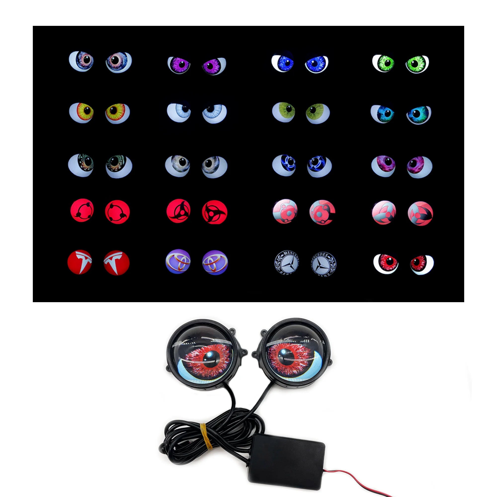 Most Popular 3 Inch BRAD Angel Eye LED Devil Light for Cars and Trucks New Condition