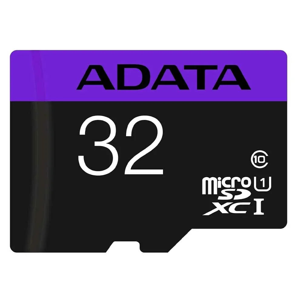 Expand your storage with this 32GB micro SD card, complete with adapter for easy use in multiple devices!