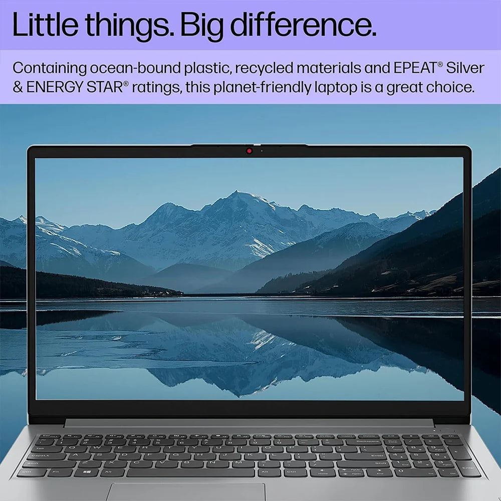 Stay productive with the Lenovo Ideapad 1i business laptop—15.6" display, Intel Celeron N4500 processor, up to 20GB RAM, dual storage (128GB eMMC + 1TB PCIe SSD), WiFi 6, and 1-year Office 365 subscription!