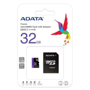 Expand your storage with this 32GB micro SD card, complete with adapter for easy use in multiple devices!