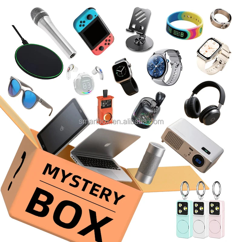 Blox Fruits Mystery Box for Speaker Laptop Microphone Smartwatch Headset Bone Conduction Headset TV Mystery Pallet Boxes
