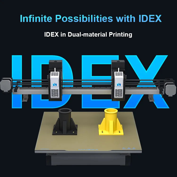 MD-400D 400*400*400mm Industrial 3d Printer Large Big Fdm Automatic Leveling High-speed Precision for 3D Printers FDM