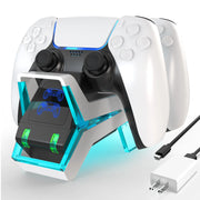 New Trend Ps5 Joystick Fast Charger Contacts Dual Dock