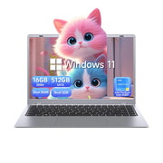 Cheapest Factory Wholesale 15.6" Laptop Computer 16GB+512GB Intel Pentium Gold 6500Y US Warehouse Portable Laptops Brand New