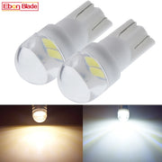2Pcs T10 Warm White Car Light W5W 194 168 LED Wedge Bulb 6V 6.3V 12V Auto Interior Dome Map Motorbike Scooter Side Marker Lamp