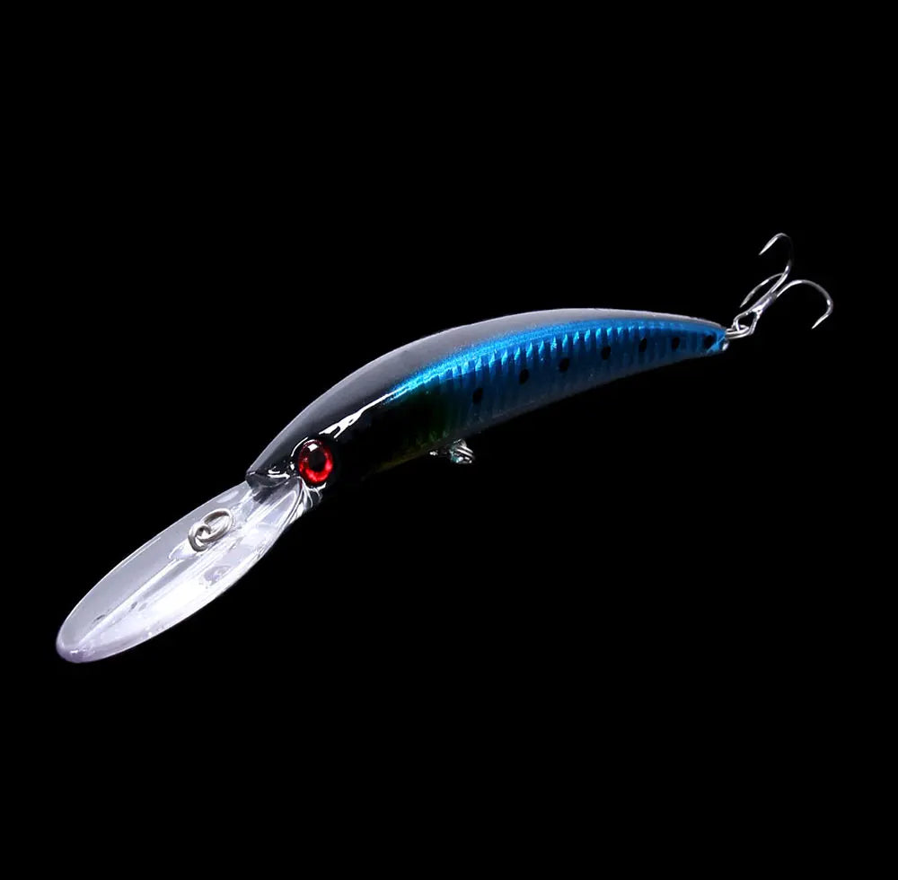1pcs 15cm 15g  Deep Diving Jerkbait Artificial Hard Bait Fishing Wobblers Minnow Lure for Bass Pike Carp Fishing  Tackle