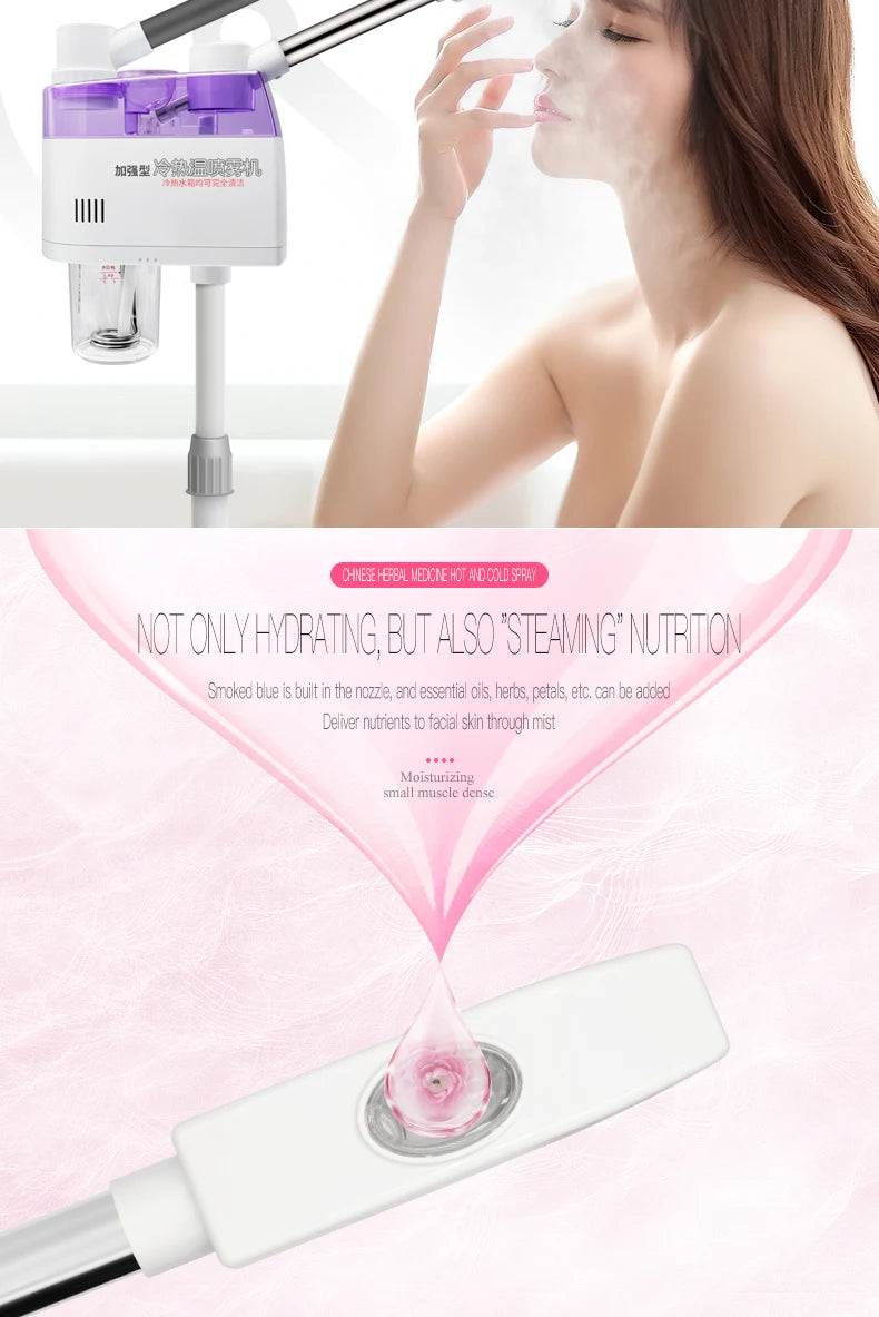 Nanometer Spray Facial Moisturizing Vaporizer Hot and Cold Spray