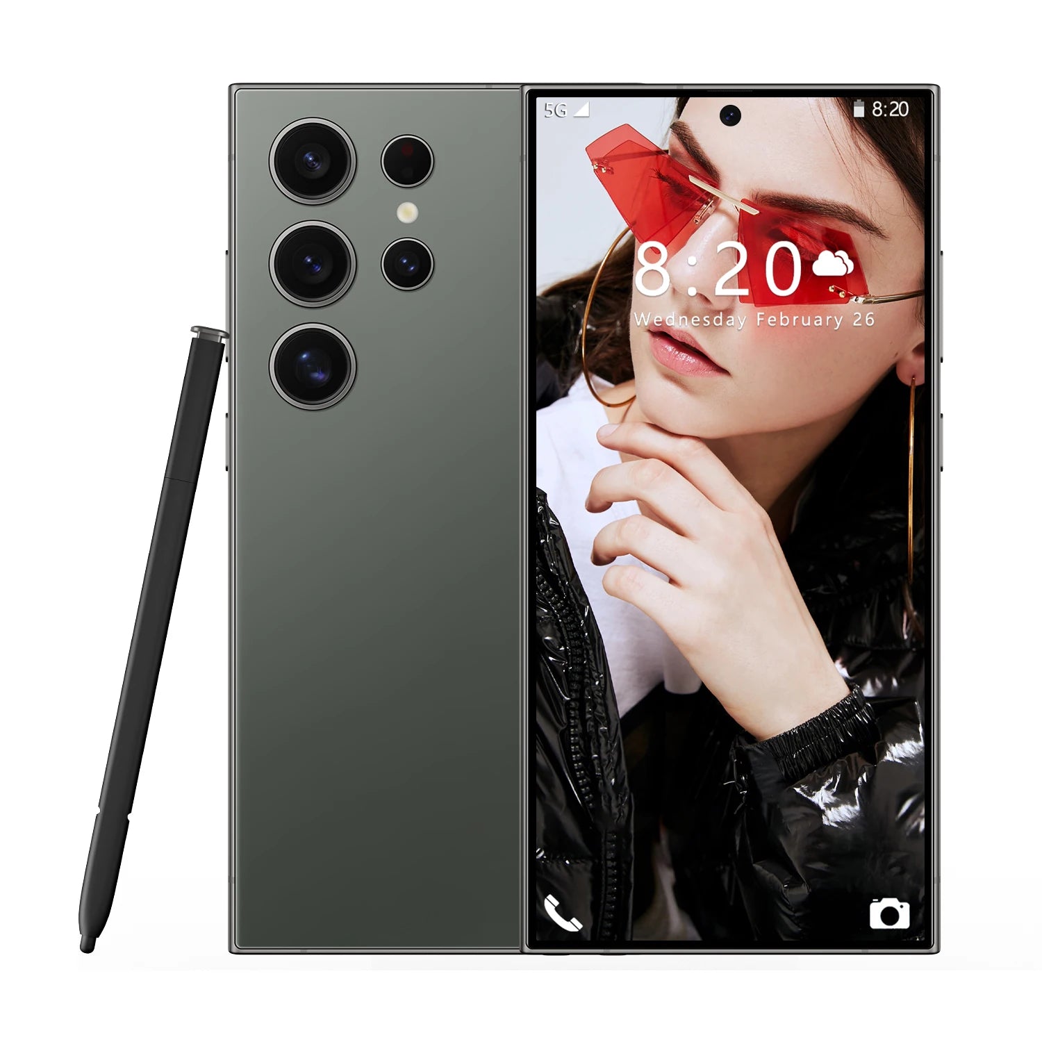 Experience cutting-edge technology with the S24 ULTRA Original smartphone—featuring a stunning 7.3-inch full screen, dual 72MP+108MP cameras, 16GB RAM, 512GB storage, GPS, and face unlock for seamless Android performance!