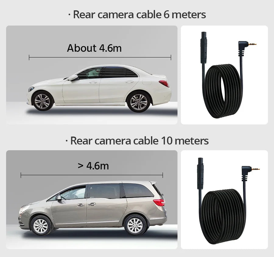 Dashcam 4.3 Inch Mirror FHD 1080P Camera Dual Lens DVR  Rearview Mirror Dash Camera Car Video Recorder Auto Black Box Car Dvr