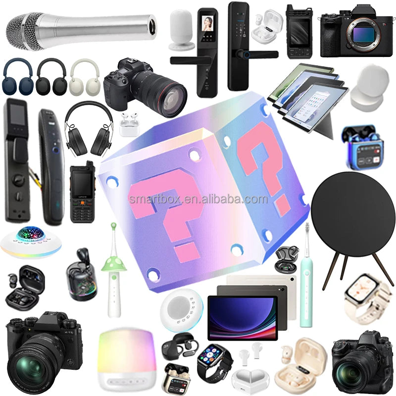 Blox Fruits Mystery Box for Speaker Laptop Microphone Smartwatch Headset Bone Conduction Headset TV Mystery Pallet Boxes