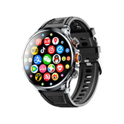 H18 4g Smart Watches 2GB+32GB Memory GPS NFC Watch 1100mAh Large Battery Sports Smartwatch with Wifi and Sim Card 4g with CAMERA