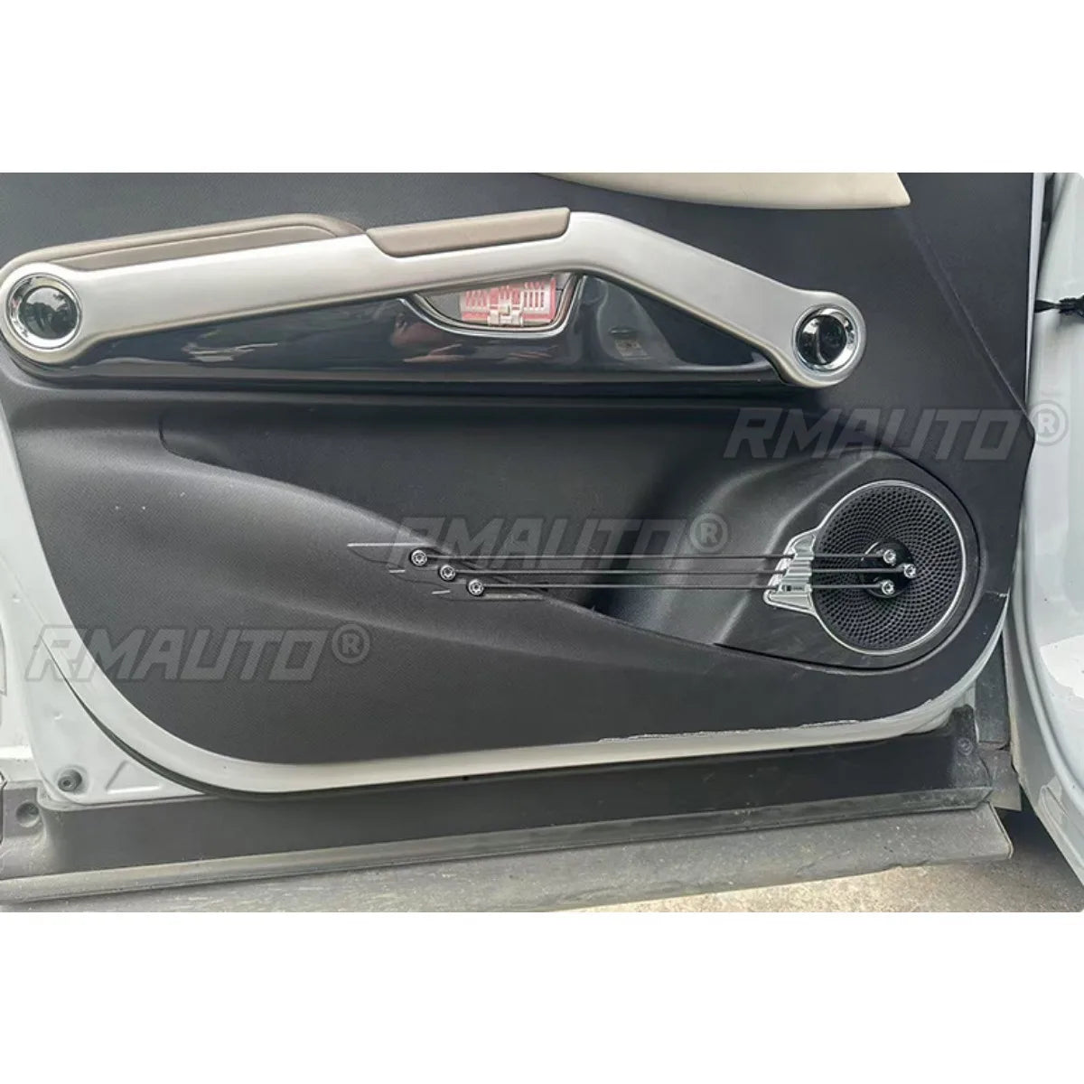 Car Door Kick Plate Cover Interior Decoration For BYD Atto 3 Body Kit Car Accessories