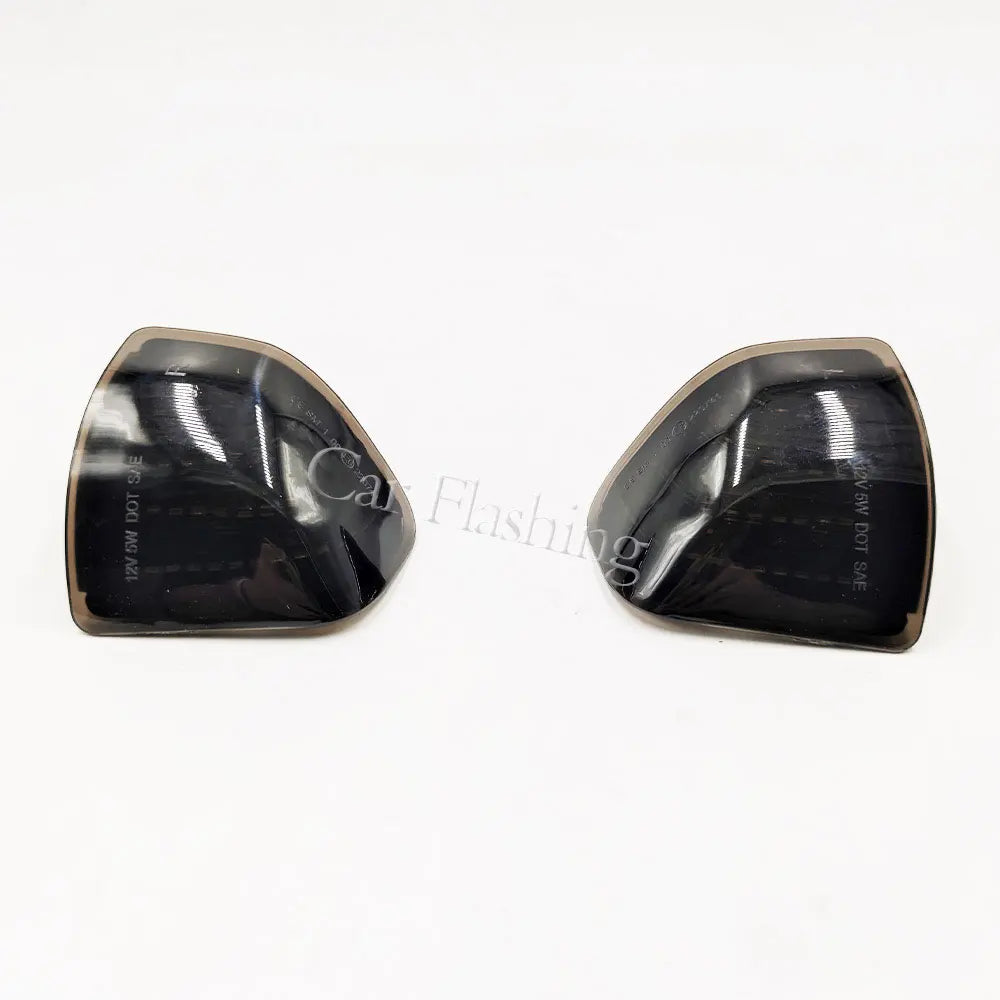 2Pcs For Dodge Ram 1500 2500 3500 Front Mirror Turn Signal Light Clear Smoke Lens Amber LED Side Mirror Turn Signal Lights