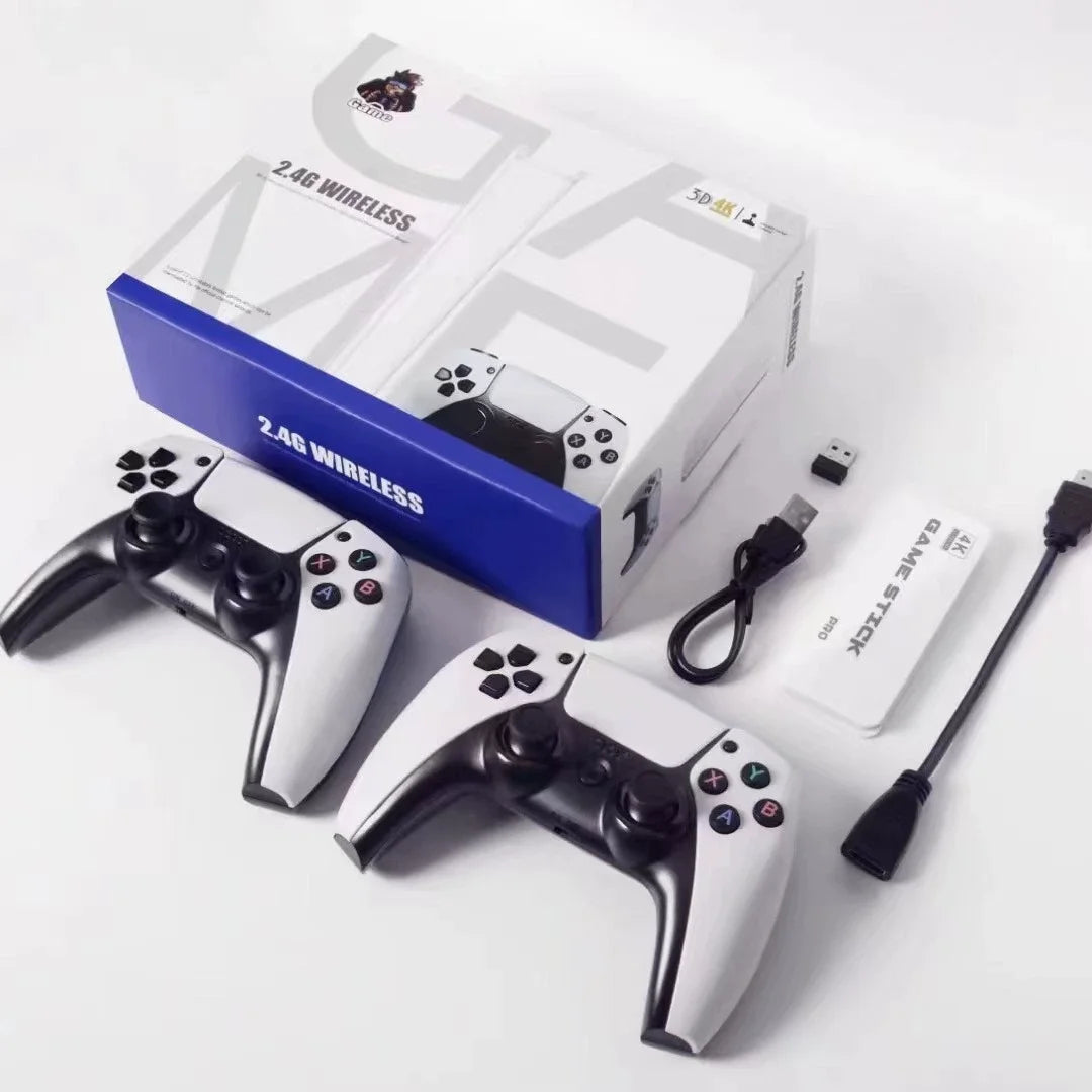 HD Game Stick (4K 20,000 Retro Games  64GB)